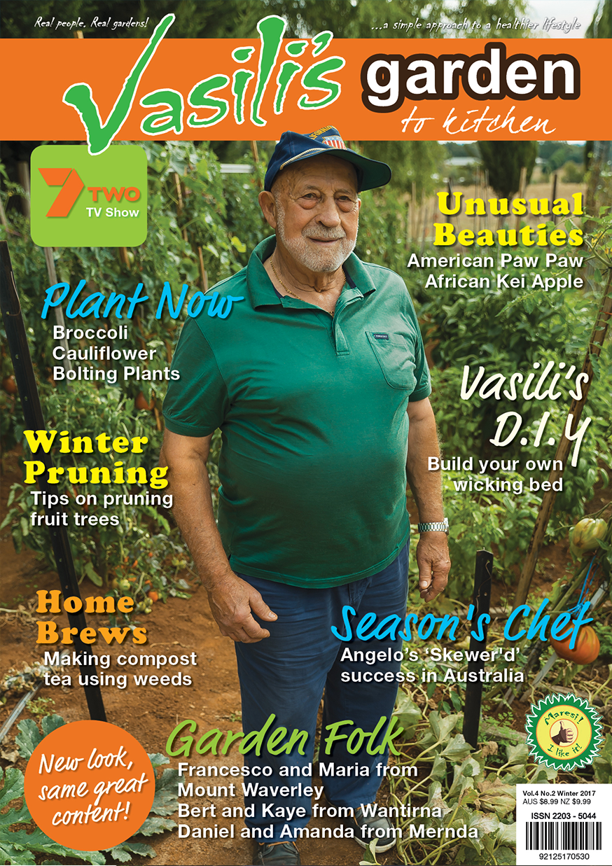 Vasili's Garden to Kitchen Magazine - Issue 14 - Winter 2017
